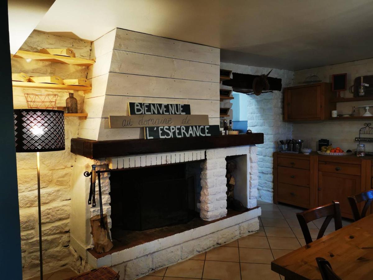 Bersaillin Domaine De L'Esperance, Chambre Rose B&B 외부 사진